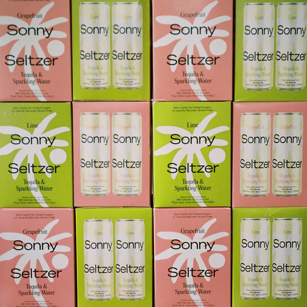 Sonny Seltzer Lime and Grapefruit Box