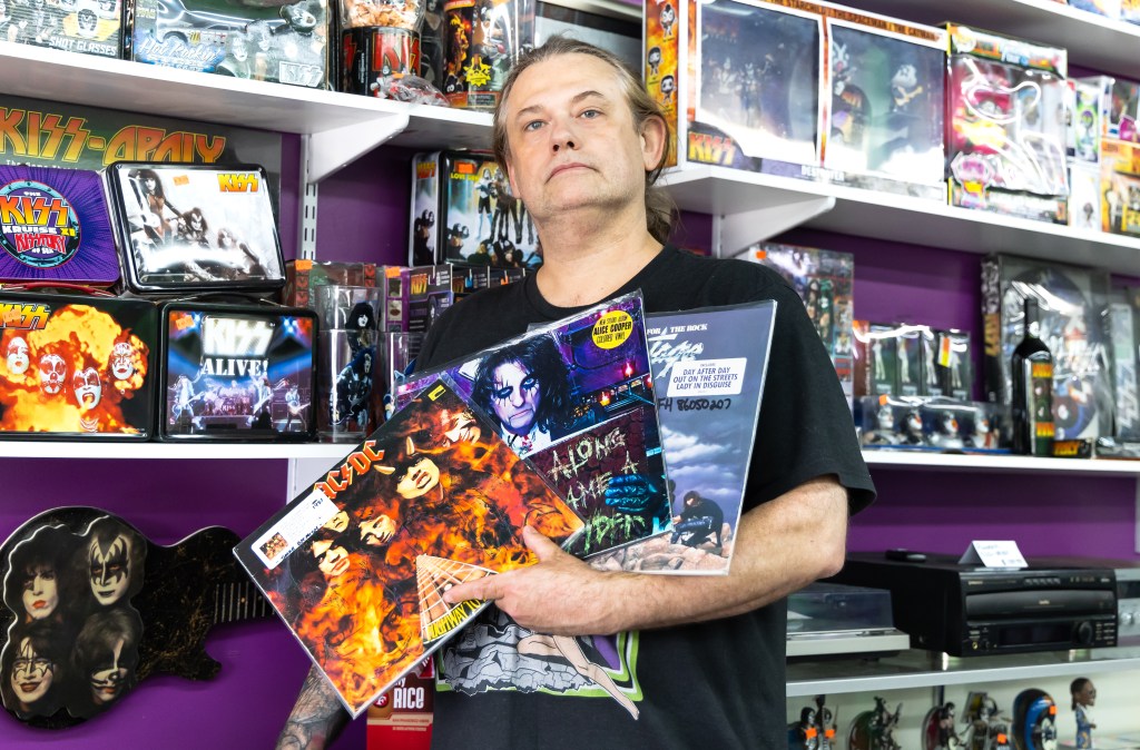 Bruce Walker Owner Of Vinyl King