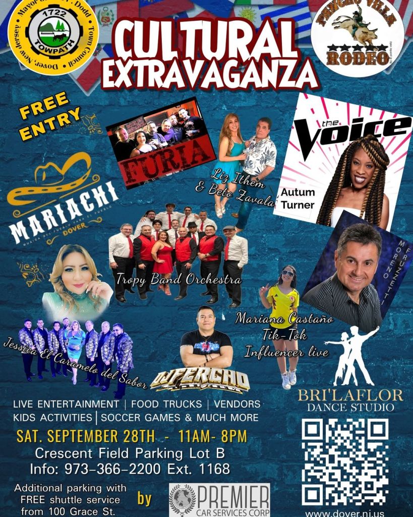Dover NJ Cultural Extravaganza Flyer / Photo credit: Town Of Dover