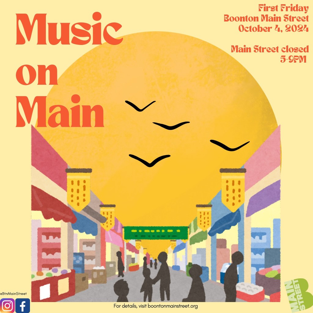 Boonton First Friday Music On Main / Photo Credit: Boonton Main Street