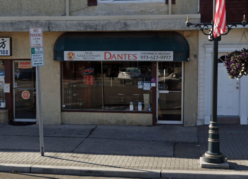 Dantes Pizzeria Denville NJ Pizza